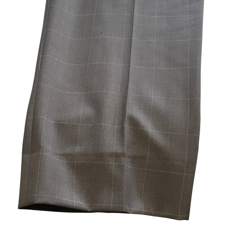 Cache Gray Wool-Blend Suit Modern Slim Fit - Picture 11 of 16